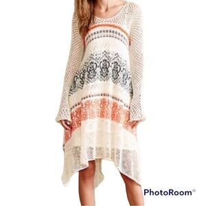 Anthropologie Sleeping On Snow Risen Sun Dress